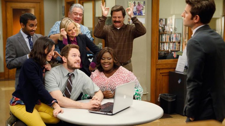 Parks and Recreation Beeld Amazon