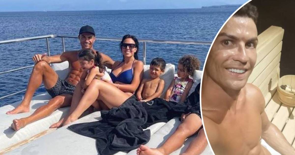 ronaldo geniet op zijn luxejacht van 6 miljoen euro van vakantie en hoopt er nog op titel van ek topschutter time out hln be