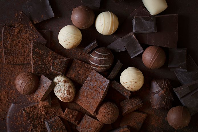 Pure chocolade staat bekend als gezond.