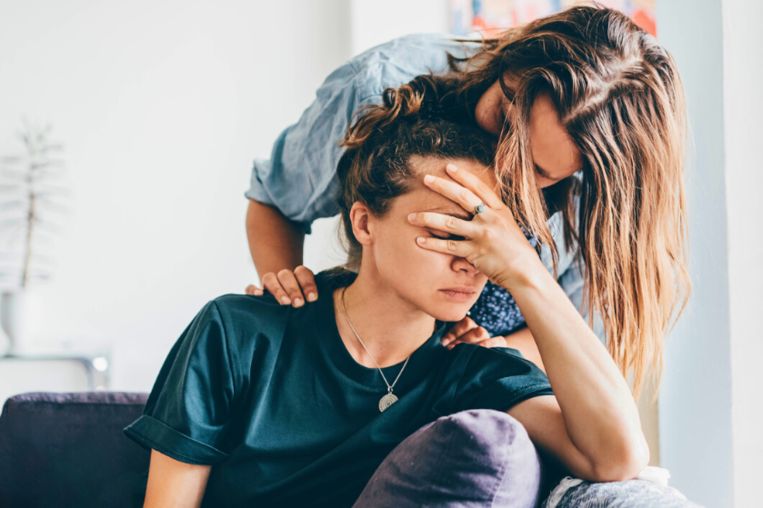 Marjolein (44) leeft met een leugen: ‘Mijn vriendin weet niet dat ik eigenlijk op mannen val’ Beeld Getty Images