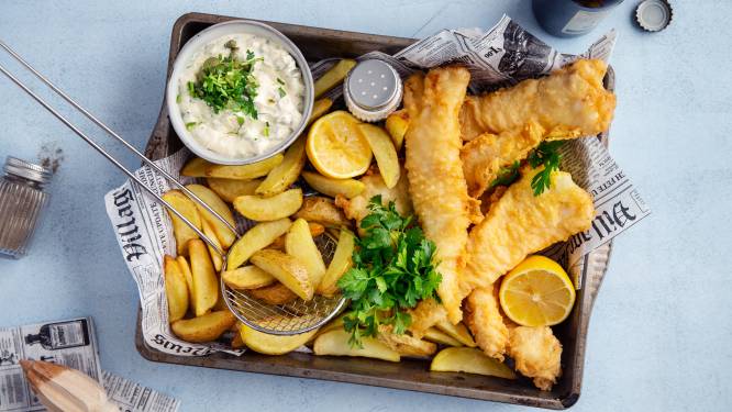 Wat Eten We Vandaag: Fish & Chips met bierbeslag en ravigottesaus
