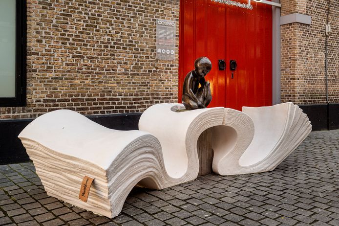 Het Schrijvertje in de Halsstraat te Breda.