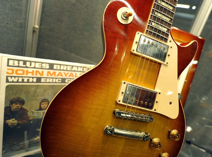 Een Gibson Les Paul van Eric Clapton