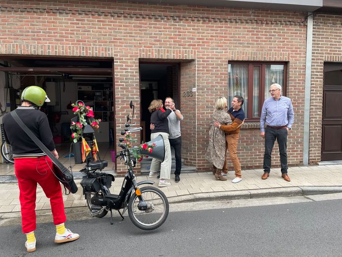 Sfeerbeeld, van de viering van het jubileum