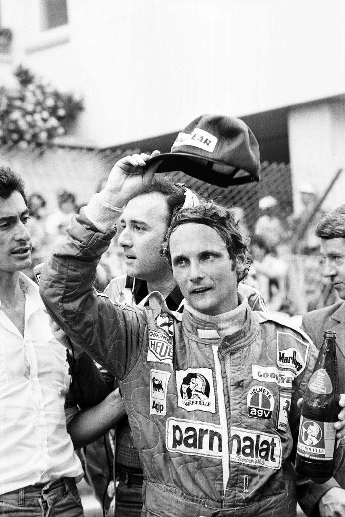 In 1976, tijdens de Grote Prijs van Monte Carlo.