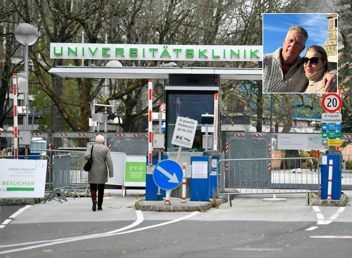 Rob ligt in het ziekenhuis in Salzburg. Jeroen de Man (rechts) vertelt over de situatie van z'n zwager.