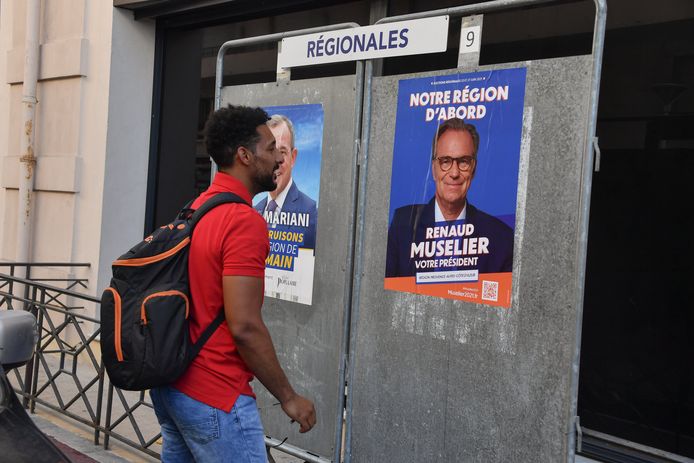 Een deel van de Fransen gaat vandaag opnieuw naar de stembus voor de regionale verkiezingen.