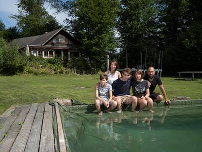 Op bezoek bij het gezin van Francesco Planckaert: “Ons zwembad? ‘s Ochtends aan begonnen, ‘s avonds klaar”