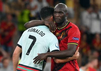 La sublime accolade entre Cristiano Ronaldo et Romelu Lukaku