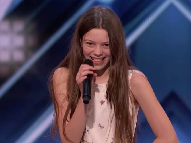 Verlegen klein meisje verandert in Janis Joplin wanneer ze zingt in 'America's Got Talent'