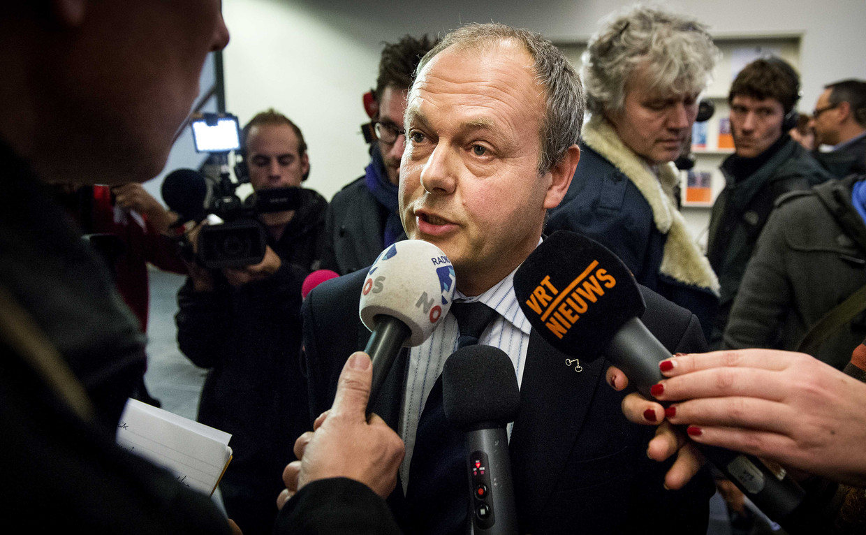 Burgemeester Lenferink van Leiden. Beeld anp