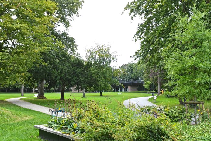 Het gemeentepark van Wevelgem.