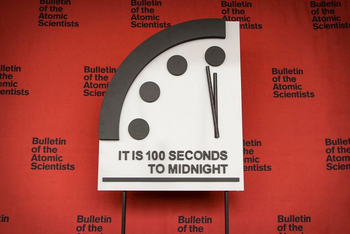 De Doomsday Clock.