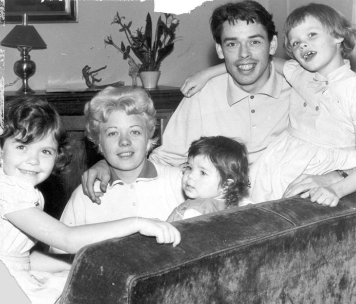 Jacques Brel en zijn gezinnetje