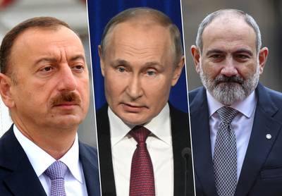 Poutine rencontre ses homologues arménien et azerbaïdjanais pour réaffirmer son influence dans le Caucase