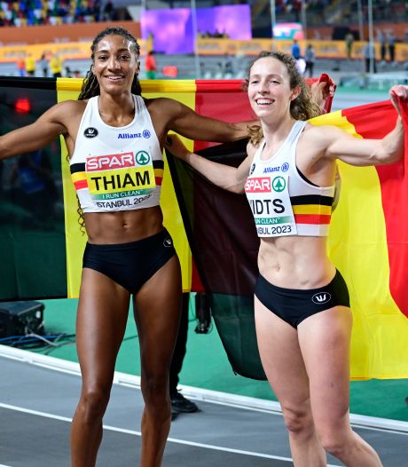 Médaille d’or et record du monde pour Nafi Thiam au pentathlon, Noor Vidts en bronze
