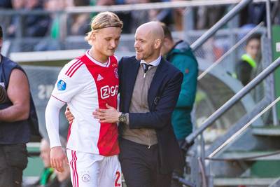 Ten Hag tevreden: ‘Lastige opdracht goed uitgevoerd’