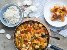 Wat Eten We Vandaag: Kip Hawaii met rijst