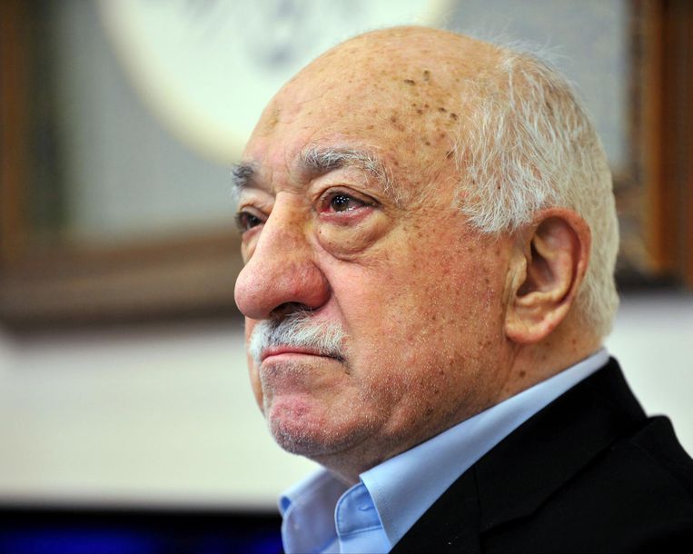 Fethullah Gülen, die door de Turkse president Erdogan wordt beschuldigd van de staatsgreep in Turkije. Beeld ap