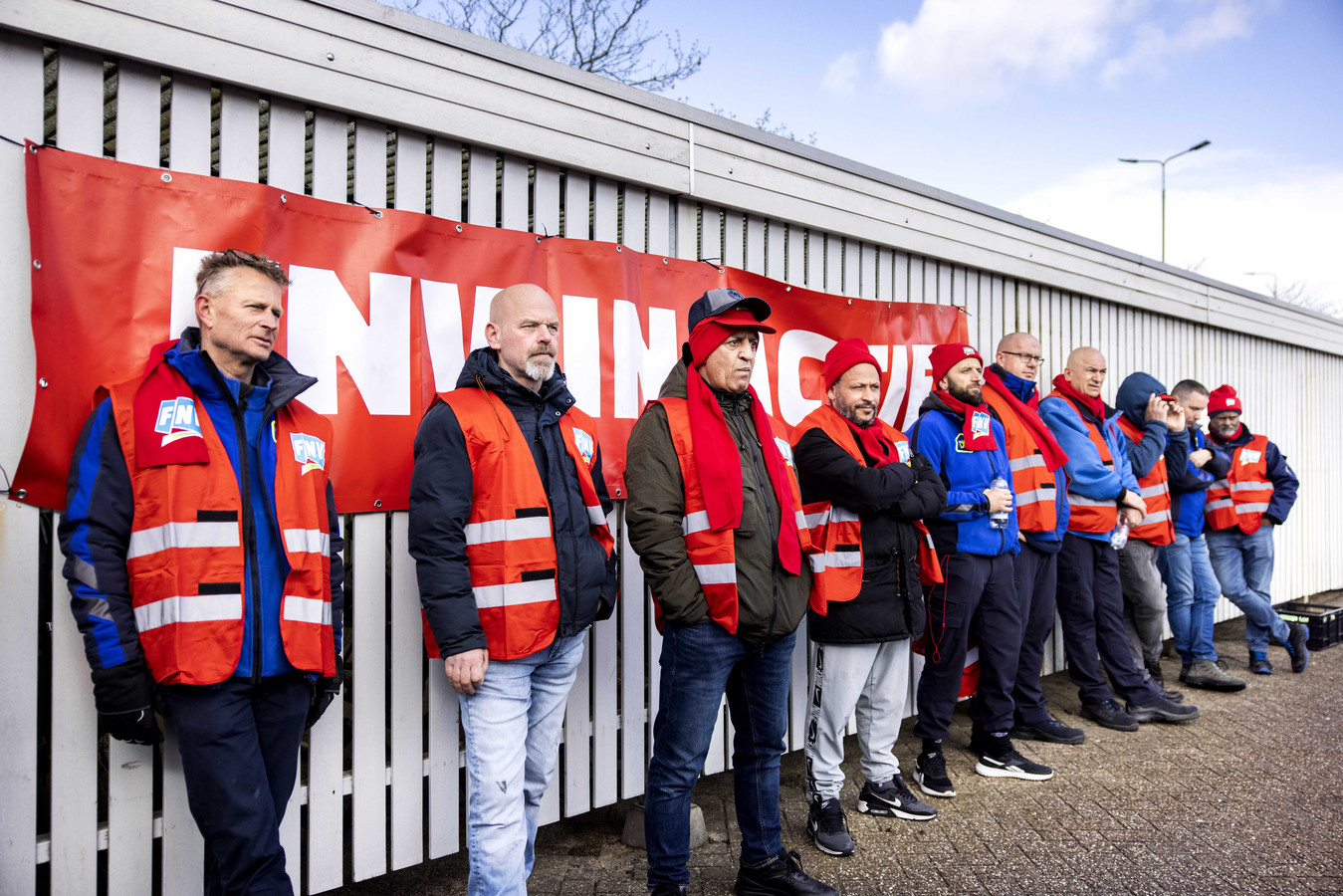 Staking Albert Heijn gaat langer door, helft supermarkten al geraakt