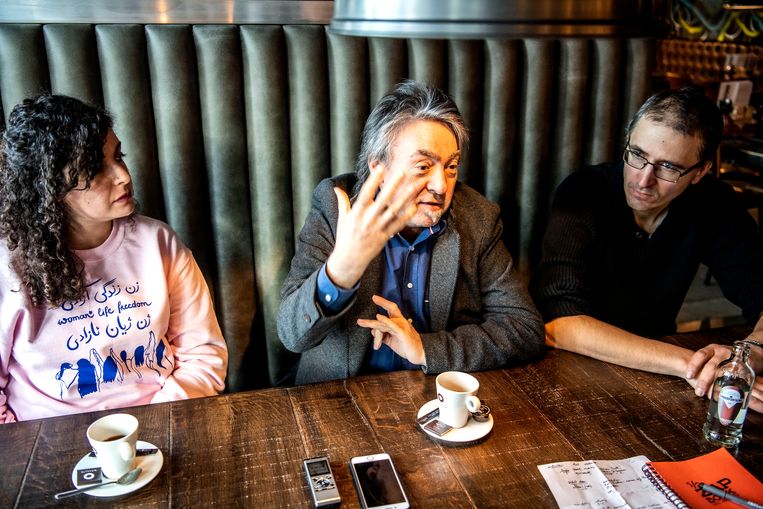 Michel Vandenbosch: ‘Nadat ik een lezing had gegeven in de gevangenis van Tongeren, stak een man zijn hand op: ‘Zeg, ik zou GAIA willen steunen. Maakt het uit waar het geld vandaan komt?’ (lacht)’


 Beeld Saskia Vanderstichele