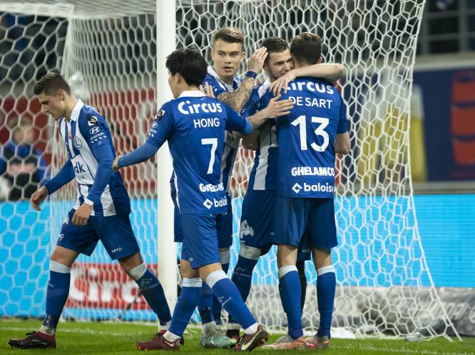 AA Gent pakt in slotfase levensbelangrijk punt tegen Union en blijft zo in polepositie voor Champions' play-offs