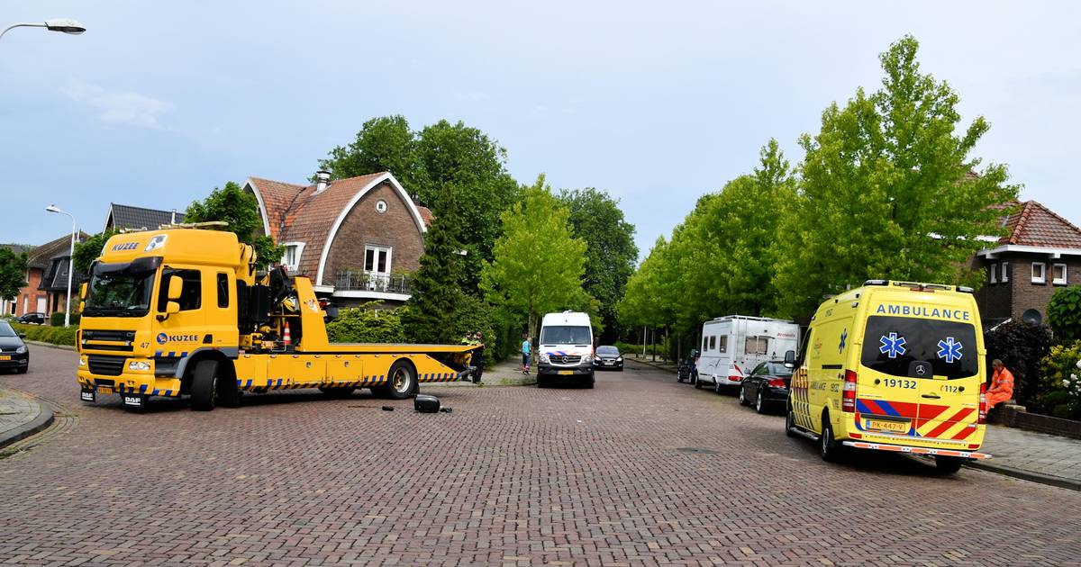 Motorrijder gewond na botsing in Sas van Gent.