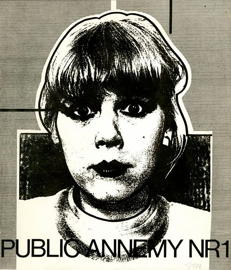 'Public Annemy No 1', 1980. Beeld Marte Sommen