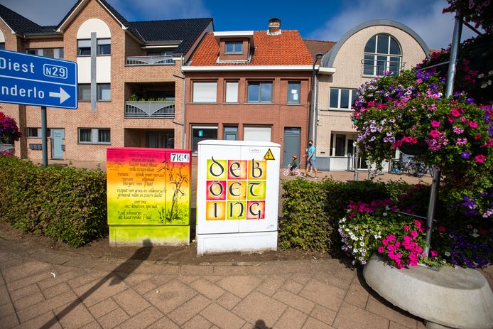 Ich zen vanne Böeting in Paal-Dorp van Pasacale Rodberg met een gedicht van Paul Frison.