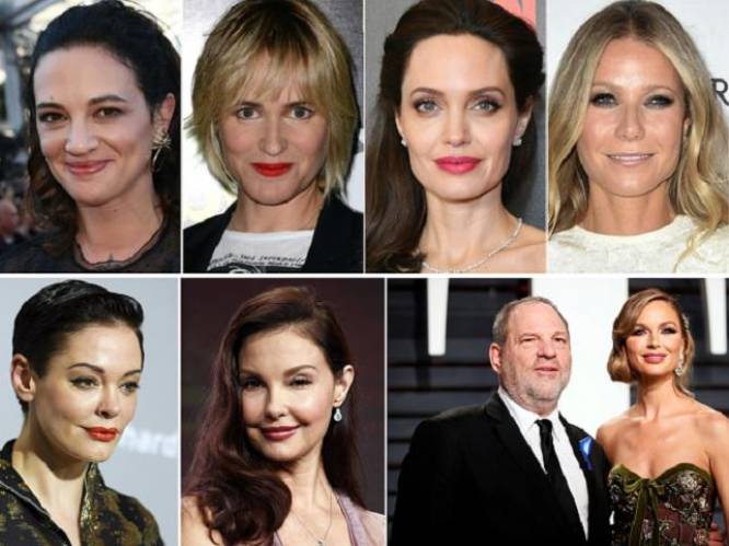 Bij deze 24 Hollywoodvrouwen probeerde Weinstein zijn seksuele lusten bot te vieren