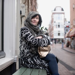 It is not easy living on the streets as a woman. You also get harassed a lot