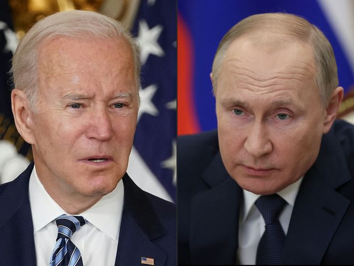 Joe Biden en zijn Russische ambtgenoot Vladimir Poetin zullen morgen via video met elkaar overleggen.