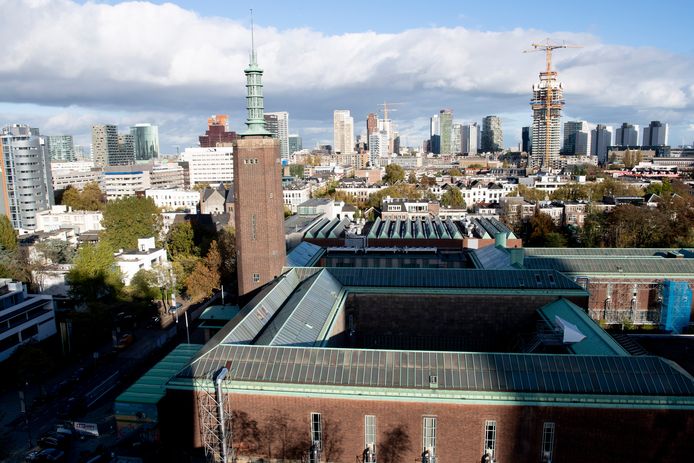 Museum Boijmans Van Beuningen is al twee jaar gesloten vanwege een grondige renovatie. Ambitieuze nieuwbouwplannen zijn herzien.