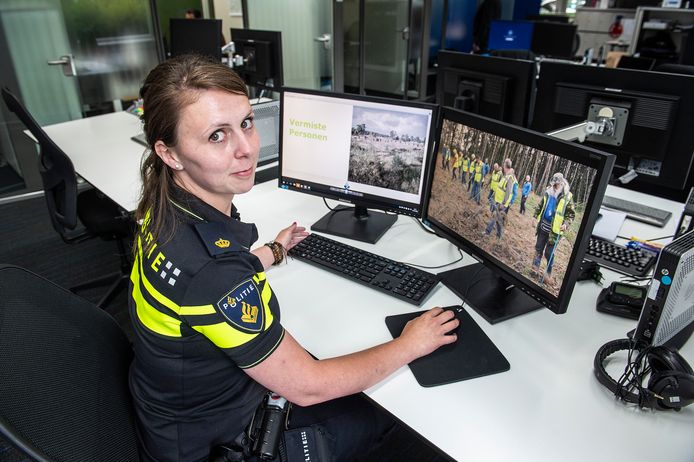 Specialist vermiste personen Lisanne Kramer van de politie in West-Brabant en Zeeland.