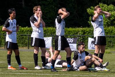 SC EDS vecht vier keer terug van een achterstand, maar gaat toch ten onder
