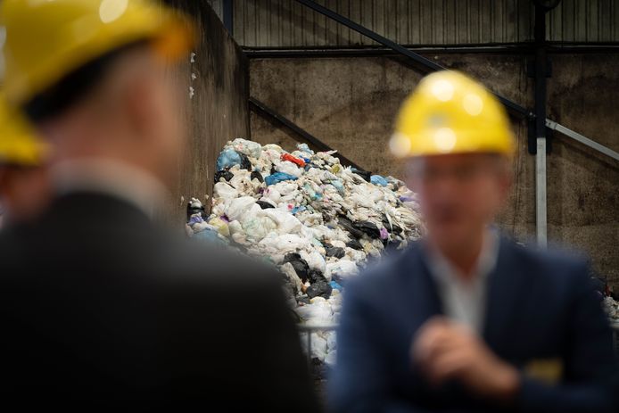 Luierrecycling bij de ARN in Weurt.