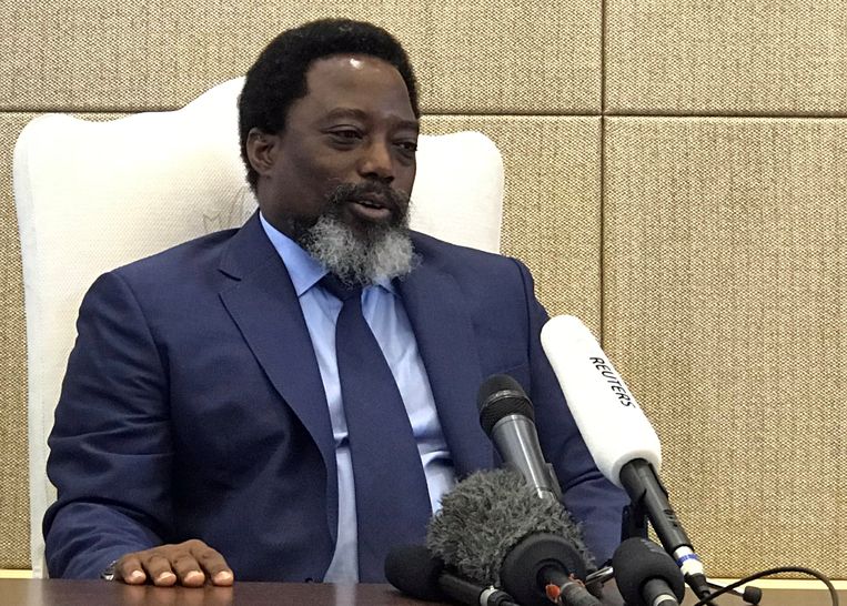 De Congolese ex-president Joseph Kabila. Beeld REUTERS