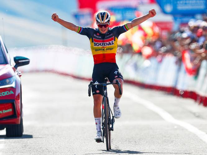 Remco Evenepoel neemt revanche voor inzinking met indrukwekkende tweede ritzege in Vuelta, Sepp Kuss blijft leider