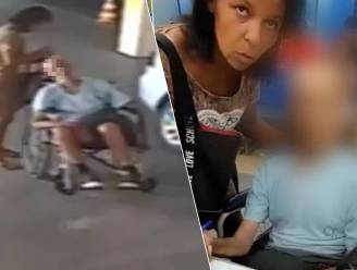 Man was al zeker twee uur dood toen hij in rolstoel naar bank gebracht werd, nieuwe beelden tonen hoe zijn "nicht” hem uit taxi sleurde