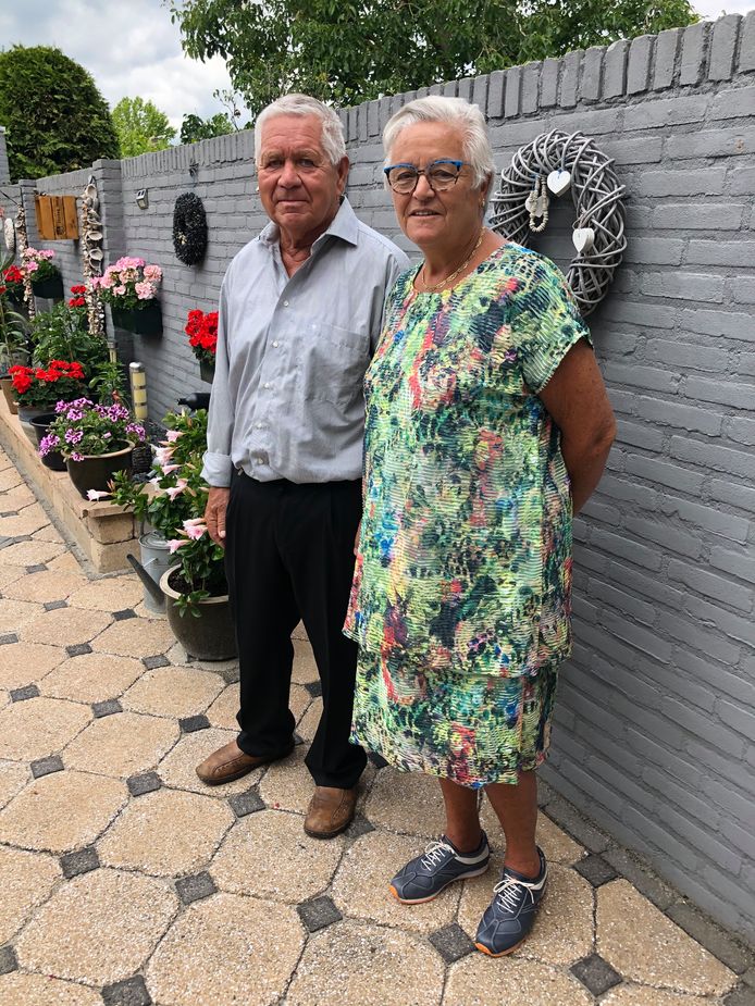 Gouden paar Bert en Maria van den Eijnden-Brom uit Valkenswaard.