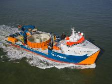 Kabels windpark Borssele 1 en 2 liggen erin