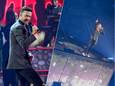 Justin Timberlake op zijn vliegende podium