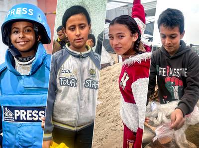 PORTRET. Deze kinderen wonen in een tent in Rafah en vrezen voor bommen: “Ik heb niet het gevoel dat ik nog kind ben”
