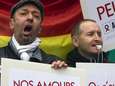 Des pro-mariage gay manifestent contre l'homophobie à Paris
