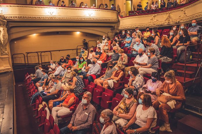 De cultuursector wil opnieuw met volle capaciteit werken, zoals hier in de Minard in Gent.