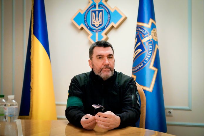 Oleksiy Danilov, secretaris van de Oekraïense Nationale Veiligheids- en Defensieraad.