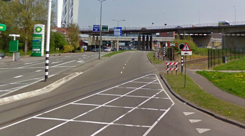 De Dokweg in Dordrecht.