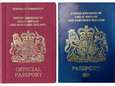 Blauw Brits “iconisch” paspoort keert in maart terug 