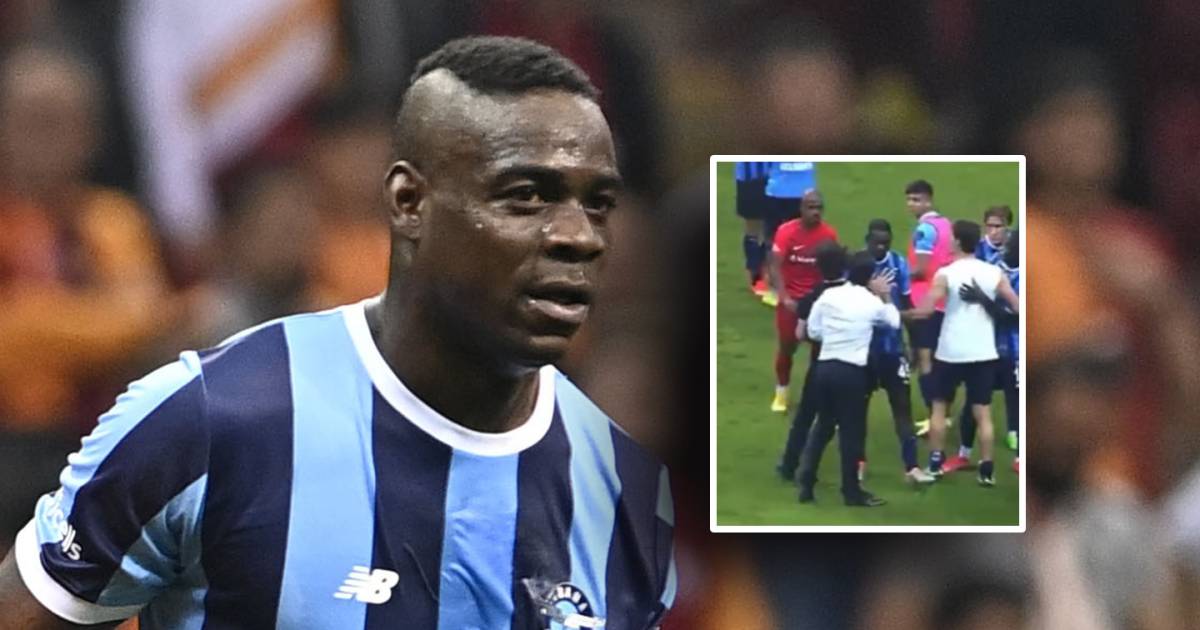 Opmerkelijk: trainer Vincenzo Montella wil Mario Balotelli te lijf gaan