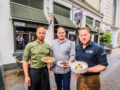 Bij De Stadsgracht in Enschede krijgen klassieke carpaccio, kalfswang en parfait een ‘eigen draai’